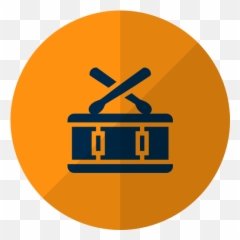 Snare Drum Musical Instrument Free Icon Of Musical Emoji,Snare Drum Skype Emoticon