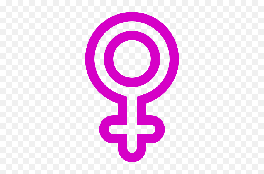 Female Gender Symbol Pink Icon Emoji,Female Emoticon Twitter