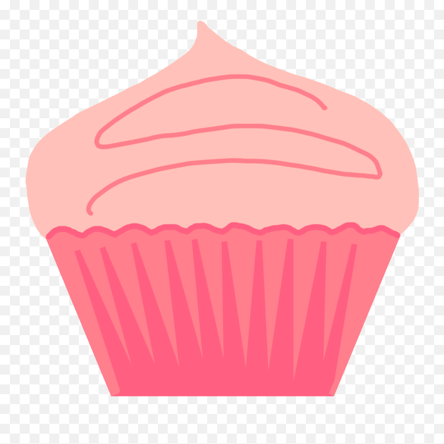 Cupcakes Clipart Danasrhi Top - Clipartix Pink Cupcake Emoji,Muffin Emoji