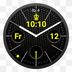 Carbon Royale Watch Face Para Android - Apk Descargar Emoji,App Emojis Coronas De Rey