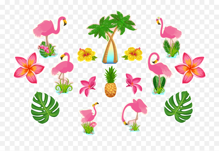 Flamingos - Yards With Cards Emoji,Flamingo Emojis
