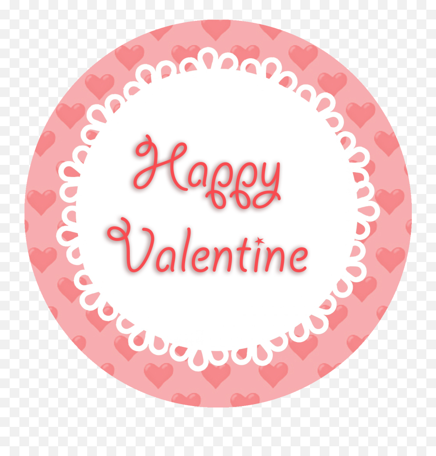 Circle Valentinesday Love Emoji Sticker By U2020 - Brochure De 2 Caras,Valentines Day Emoji