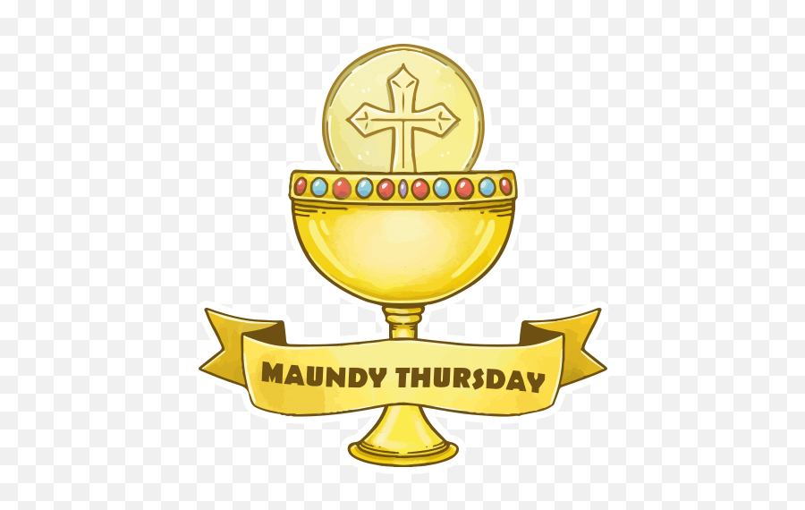 Maundy Thursday By Marcossoft - Sticker Maker For Whatsapp Emoji,Chalice Emoji