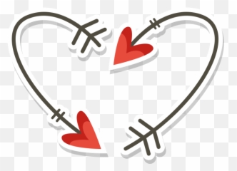 Heart Cupid Long Arrow Black Citypng Emoji,Cupid Emoji