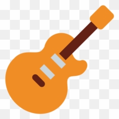 Guitar Emoji Meaning With Pictures - Guitar Emoji,Rock Emoji