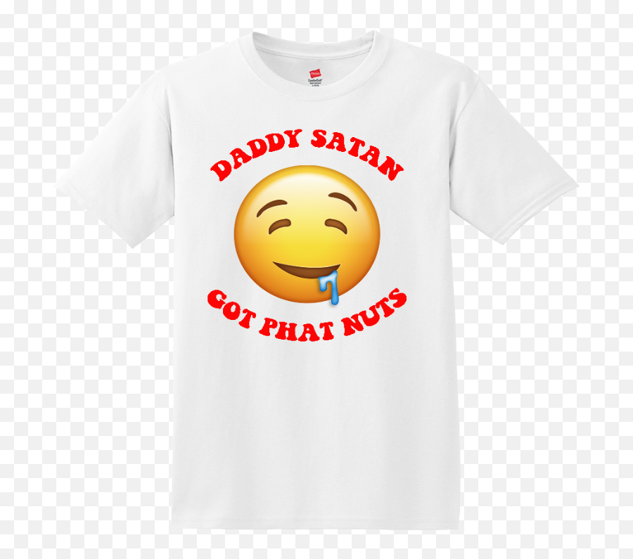 Daddy Satan Got Phat Nuts Mens 100 - Happy Emoji,Satan Emoticon