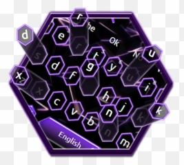 Amazoncom Black Purple Crystal Keyboard Theme Appstore - Dot Emoji,Purple Video Game Emoji