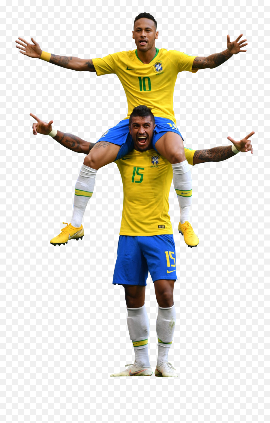 Neymar Paulinho Brazil Fifa World Cup 2018 - Paulinho Brazil Png Emoji,Football World Cup Emoji
