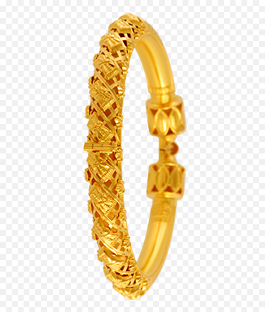 22kt Yellow Gold Bangle For Women - Pc Chandra Jewellers Bala Emoji,Emotions Bracelets