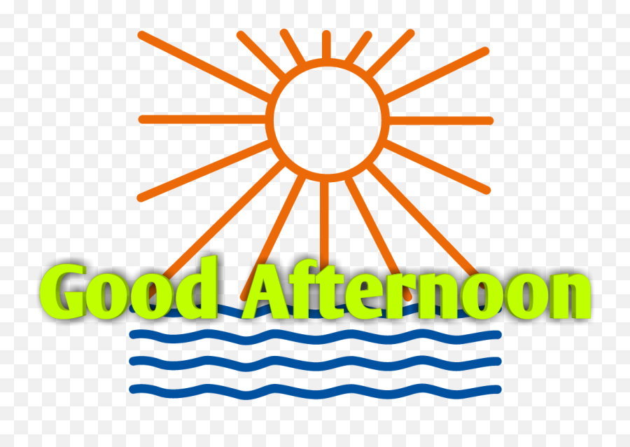 Goodafternoon Boatarde Sun Sol Lucianoballack - Good Good Afternoon Welcome Sticker Emoji,Good Evening Emoji