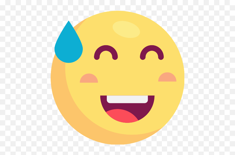 Smiling Emoticon With Raised Eyebrows - Icon Emoji,Raised Eyebrow Emoji