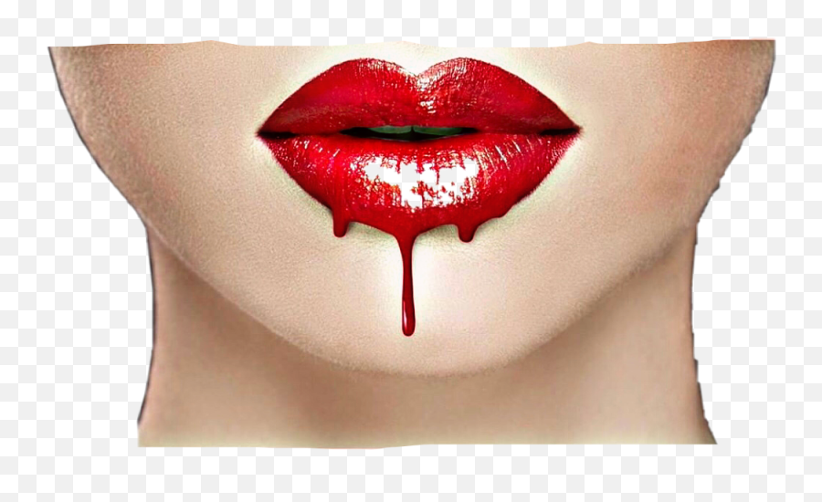 The Most Edited - Blood From Lips Emoji,Lady Lipstick Dress Emoji
