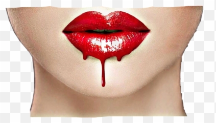 The Most Edited - Blood From Lips Emoji,Lady Lipstick Dress Emoji