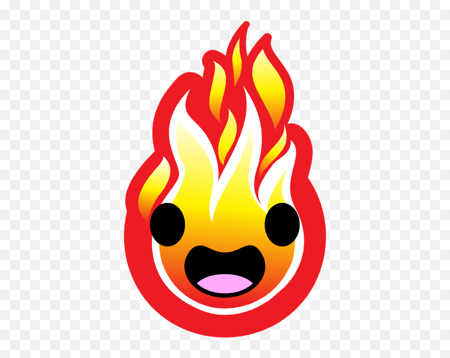 Download Hot Fire Flame Emojis Messages - Emoji Fire Png Transparency,Fire Emoji