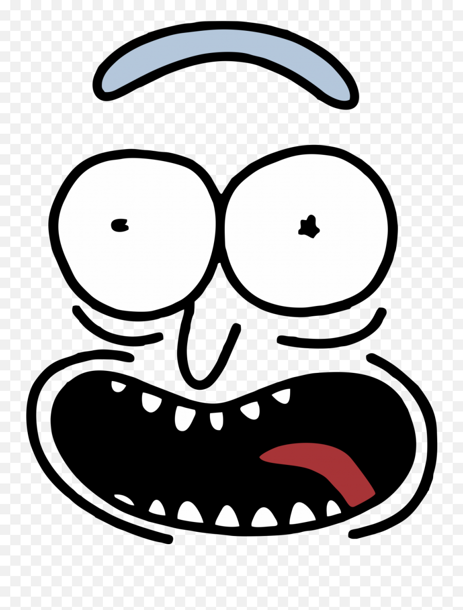 Pickle Rick Face - Pickle Rick Face Png Emoji,Dickbutt Emoji Transparent
