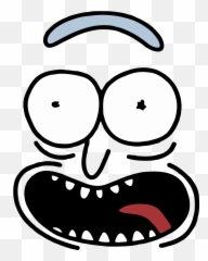 Pickle Rick Face - Pickle Rick Face Png Emoji,Dickbutt Emoji Transparent
