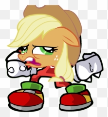 Applejack Artist Needed Crossover - Fictional Character Emoji,Sonic X Emotions