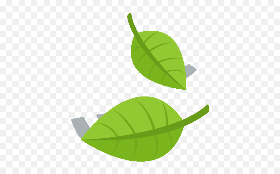 Leaf Fluttering In Wind Nature Gif - Clip Art Emoji,Windy Emoji