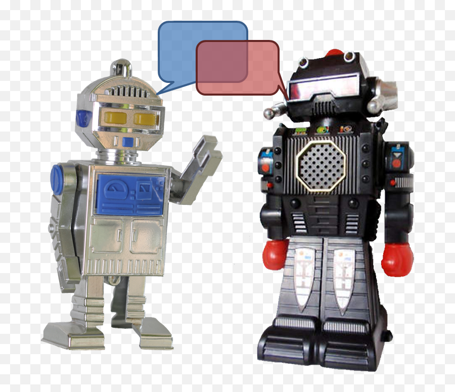 Connectivity - Robot Talking To Robot Emoji,The Talking Robot With Emotion