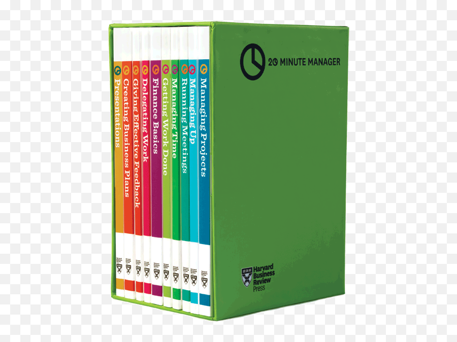 Time Management - Hbr Hbr 20 Minute Manager Boxed Set 10 Books Hbr 20 Minute Manager Series Emoji,Books On How To Be Control Your Emotions In Business