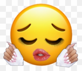 The Most Edited - Girl With Nails Meme Emoji,Korean Uwu Emoticon