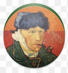 Famous Paintings Apk Download - Bandaged Ear Van Gogh Self Portrait Emoji,Famous Paintings Emoji