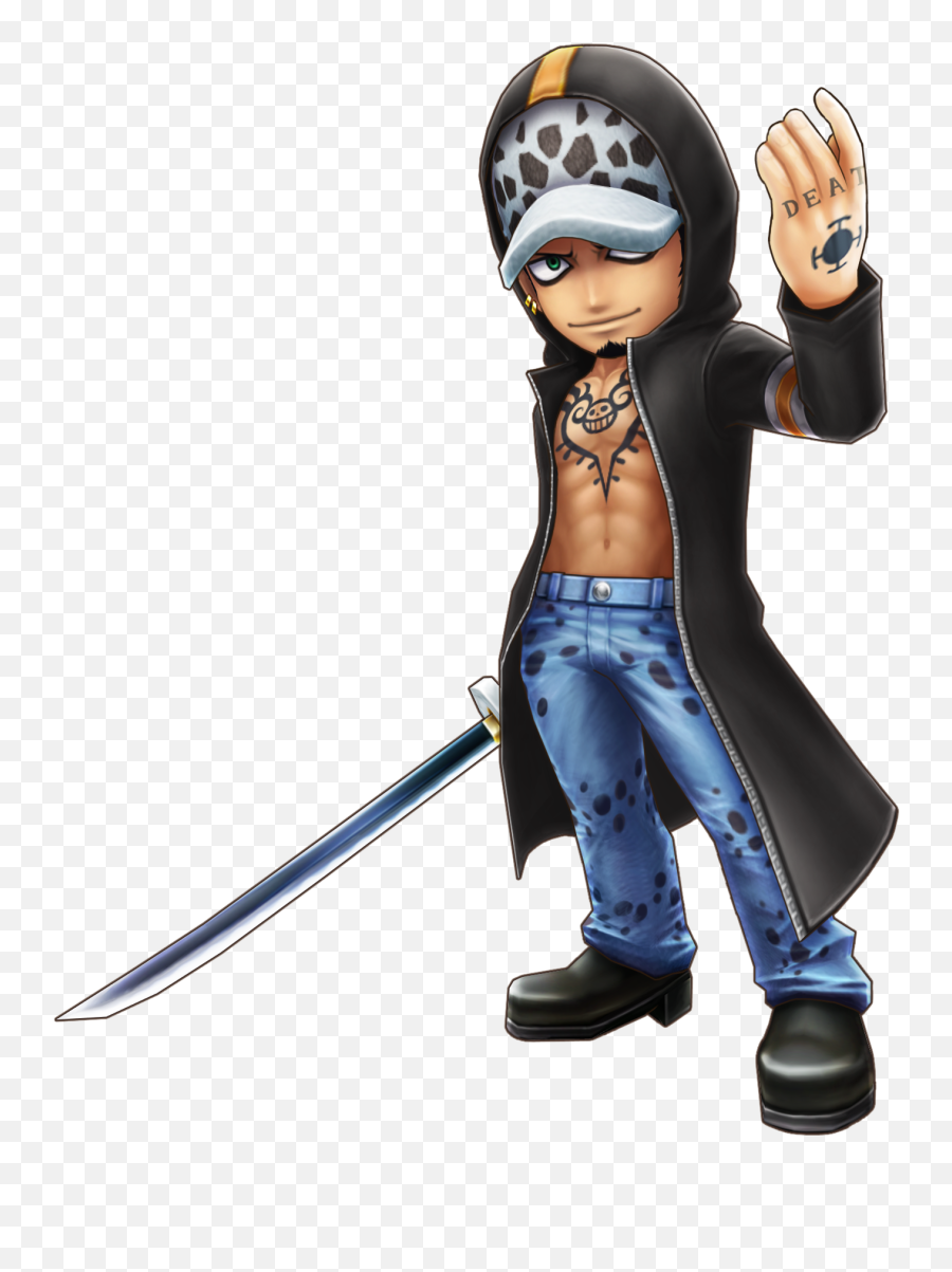 Trafalgar D Water Law One Piece Wiki Fandom - Trafalgar D Water Law Model Figure Emoji,Cho-ku-rei Smile Emoticon