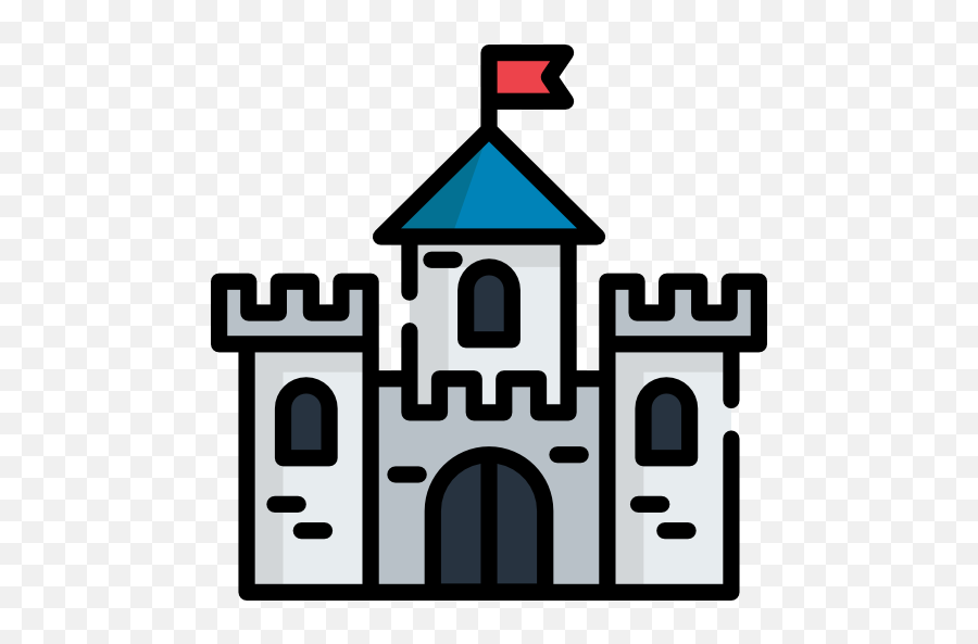 Castle - Free Monuments Icons Cathle Icon Png Emoji,Midevil Emoticons