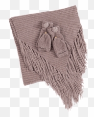 Shiraleah Patrice Scarf U0026 Glove Set - Solid Emoji,Knititng Emojis For Iphone