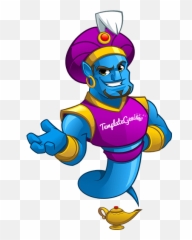 Custom Vector Mascot Character Design - Genie Mascot Emoji,Mascot Mariah Emotions