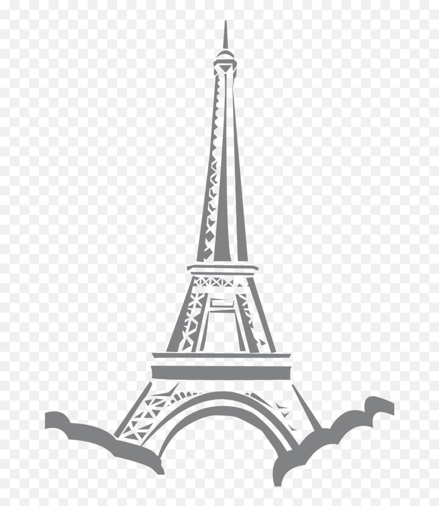 Picture - Vector Rosa Torre Eiffel Emoji,Eiffel Tower Emoticon