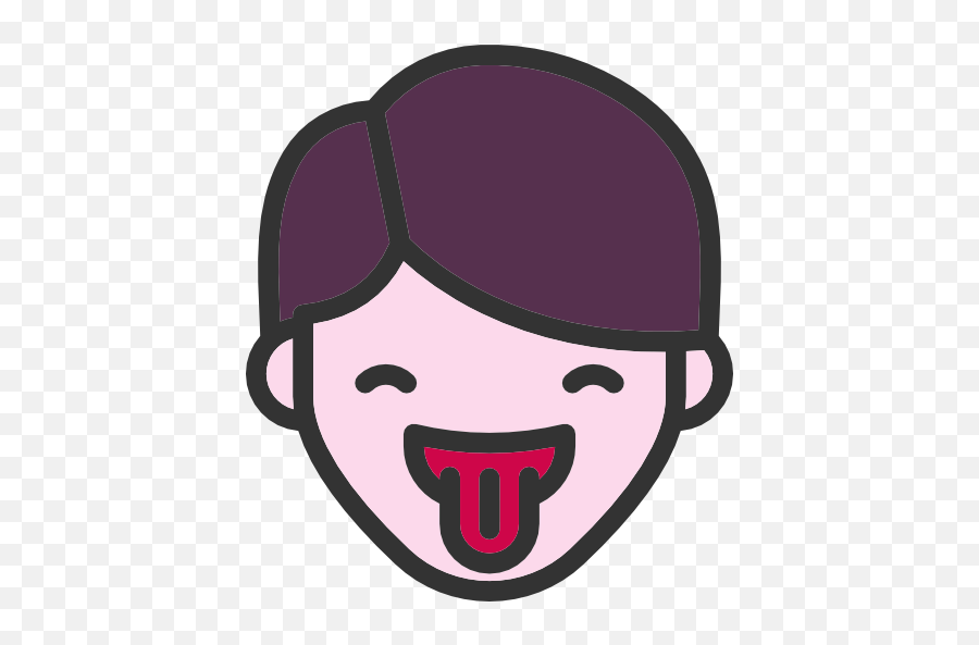 Boy Heads Faces Emoticons Icon - Icone Provocação Emoji,Tease Emoji