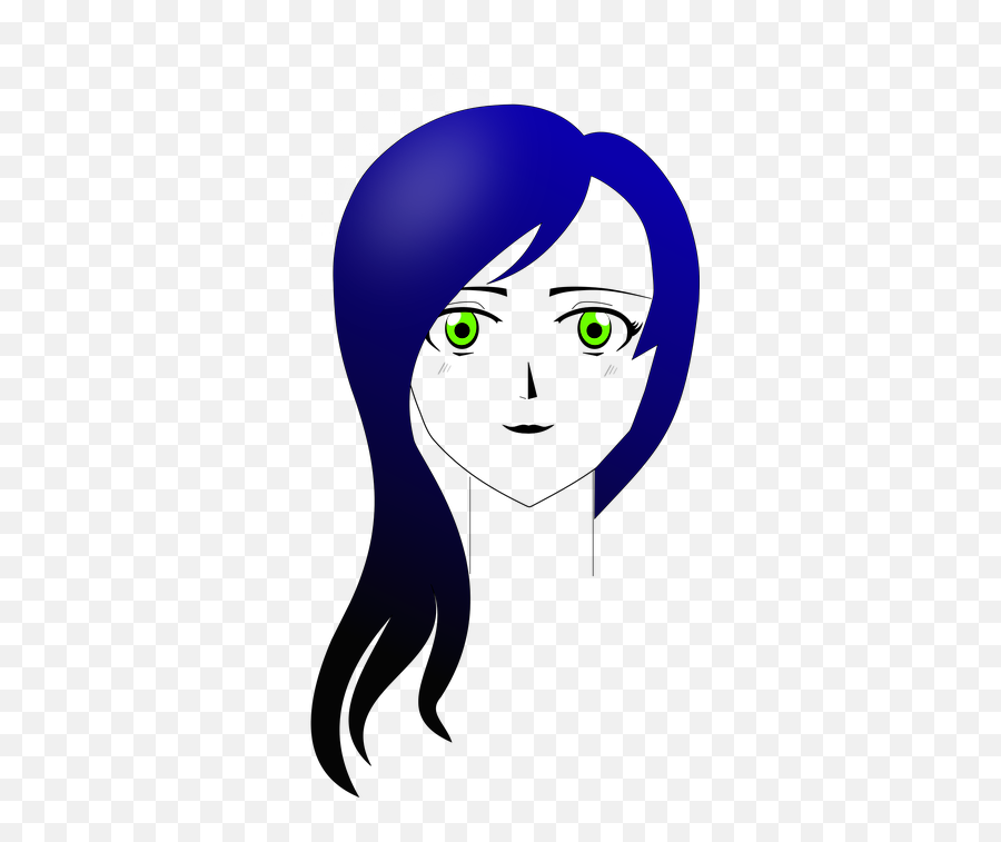 Anime Face Drawing Manga Fantasy Girl - Hair Design Emoji,Anime Facial Expressions Emotion