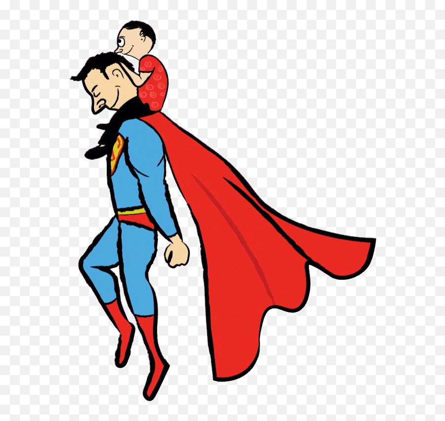 Top Superman Clips Stickers For Android U0026 Ios Gfycat - My Dad Is My Hero Gif Emoji,Superman Emoji