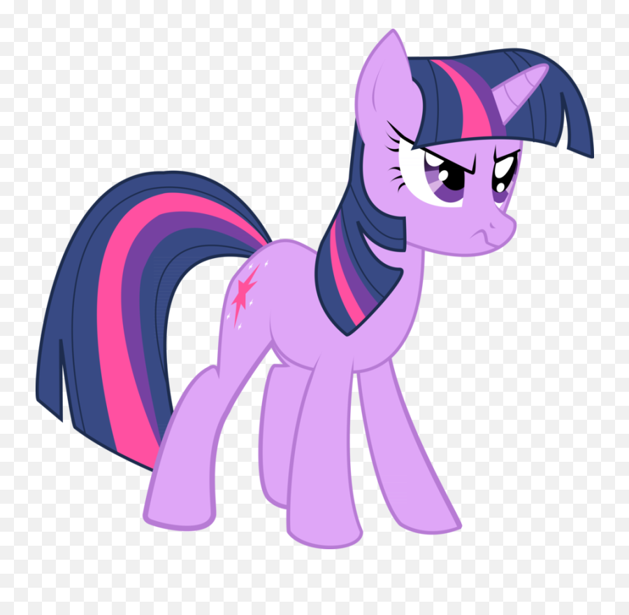 Download Twilight Sparkle Angry - My Little Ponyfriendship Emoji,Purple Anger Emoji Clip Art