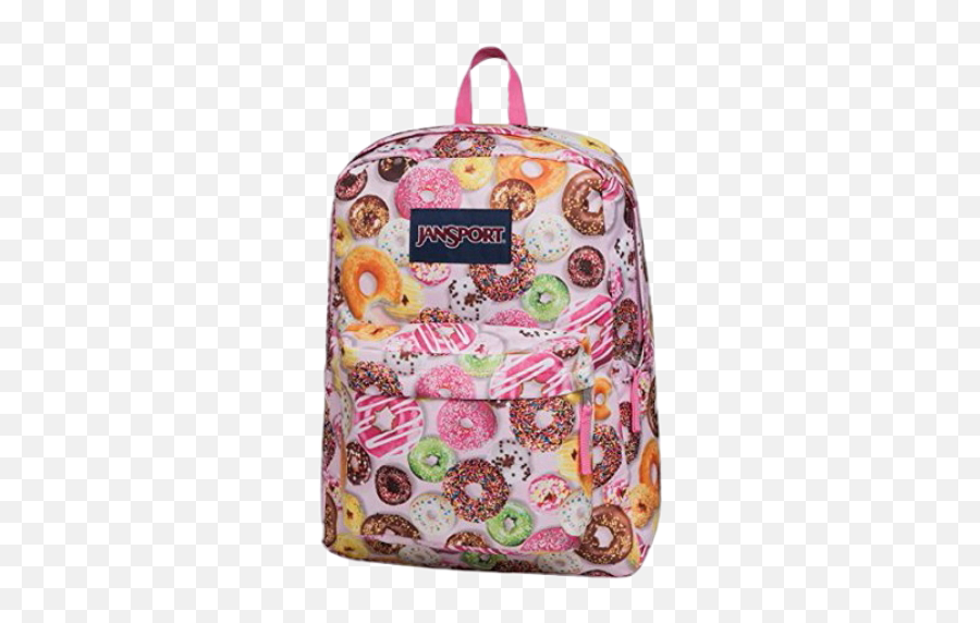 Largest Collection Of Free - Toedit School Days Stickers On Jansport Donut Backpack Emoji,Emoji Backpack Jansport