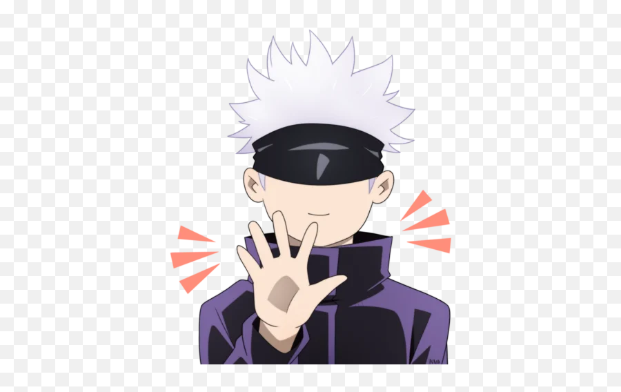 Telegram Sticker From Jujutsu Kaisen Pack Emoji,Anbu Mask Emoji