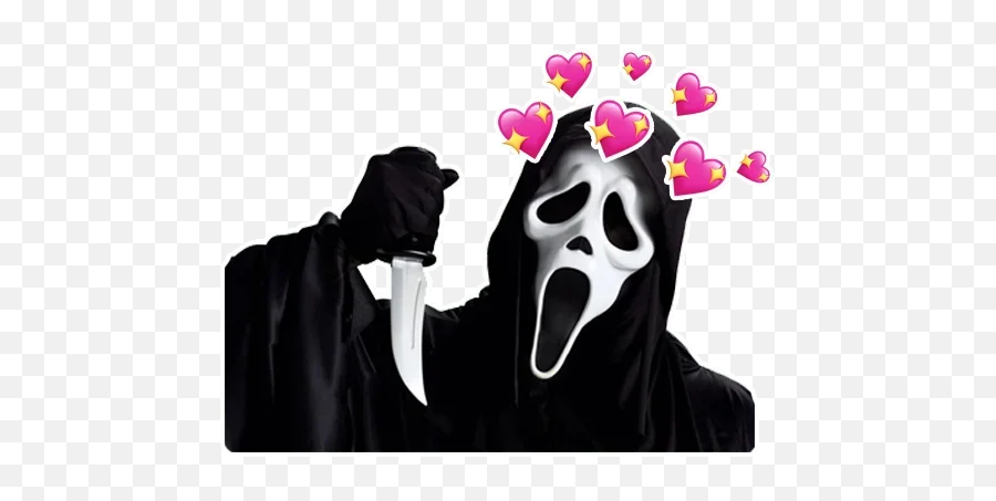 Telegram Sticker U200d From Pack Emoji,Scream Mask Emoji