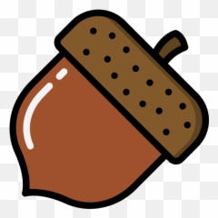 Acorn - Free Food Icons Emoji,Brown Dot Emoji