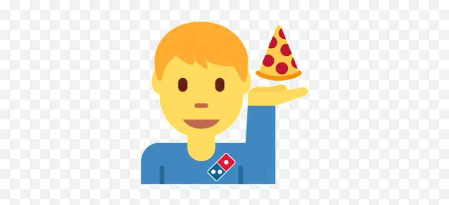 Dominos Pizza Usa - Happy Emoji,Ordering Pizza With Emoji