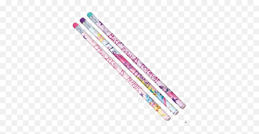 My Little Pony Party Pencils Pk12 - My Little Pony Pencil Emoji,Paper Pencil Boy Emoji