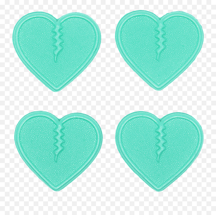 Crab Grab - Mini Hearts 4 Pack Girly Emoji,Stomping Emoji