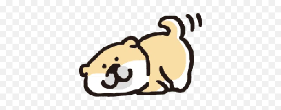 Shiba Emoji Whatsapp Stickers - Stickers Cloud Happy,Cute Puppy Emoji