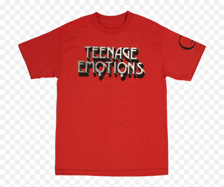 Teenage Emotions T - Short Sleeve Emoji,Teenage Emotions Cover