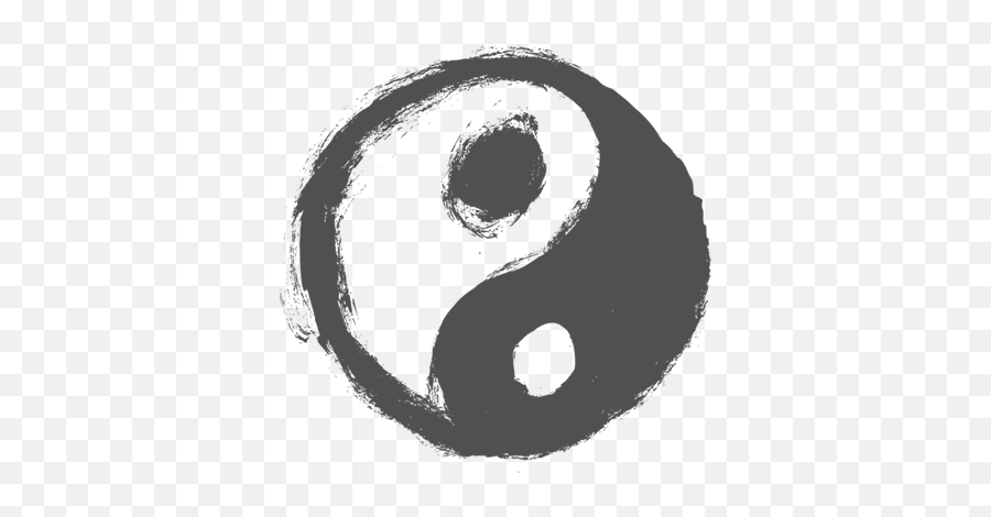 Aknanda - Grunge Yin Yang Png Emoji,Tai Chi And Seven Emotions