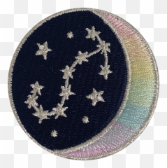 Collectable Badges Scorpio Glyph Pin - Scorpio Patch Emoji,Emoji Embroidered Patch