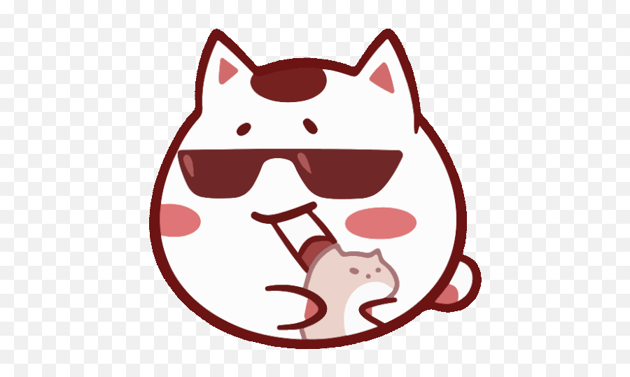 Dragon Raja Gif - Dragon Raja Sticker Gif Emoji,Cat Emoji Gif