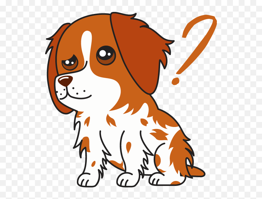 Honey The Brittany Spaniel By Ryan Maule - Brittany Emoji,Kik Yellow Bird Emoticon