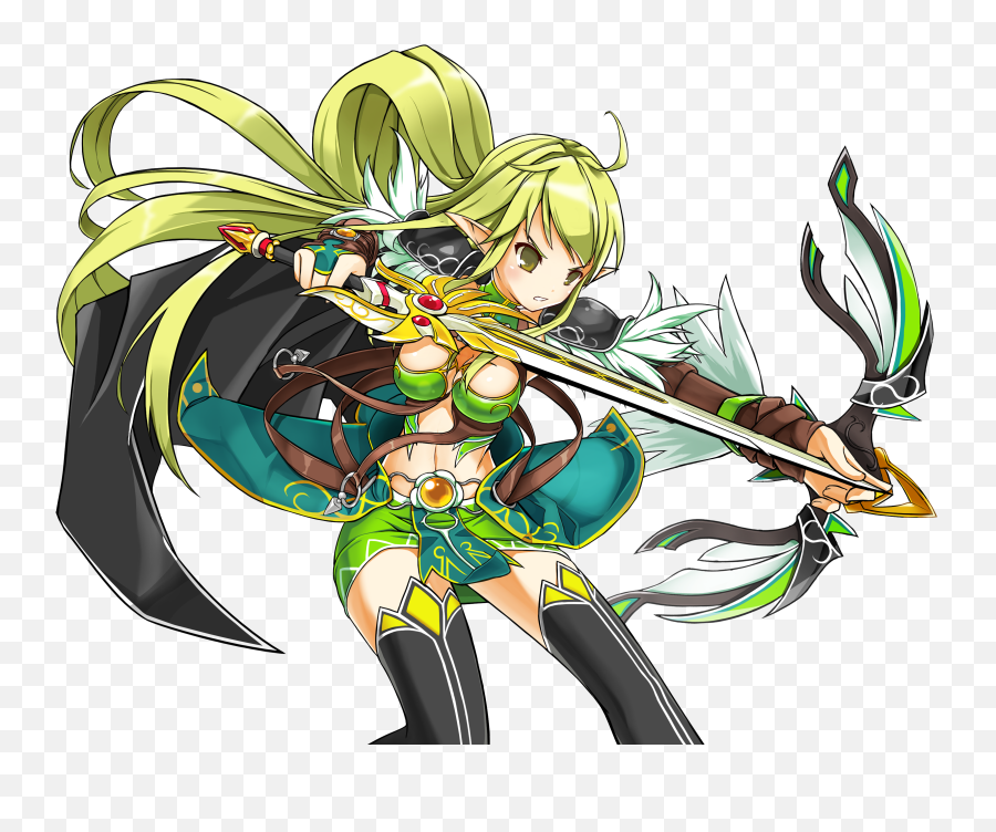 13 Rena Ý Tng Anime Chin Binh Runes - Rena Night Watcher Elsword Rena Emoji,Daybracker Icon With Emoticon