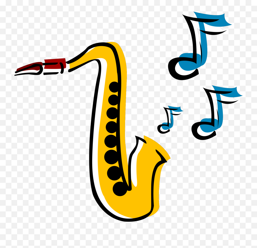 Saxophone 5 Png Svg Clip Art For Web - Download Clip Art Musical Instruments Clip Art Emoji,Saxaphone Emoji